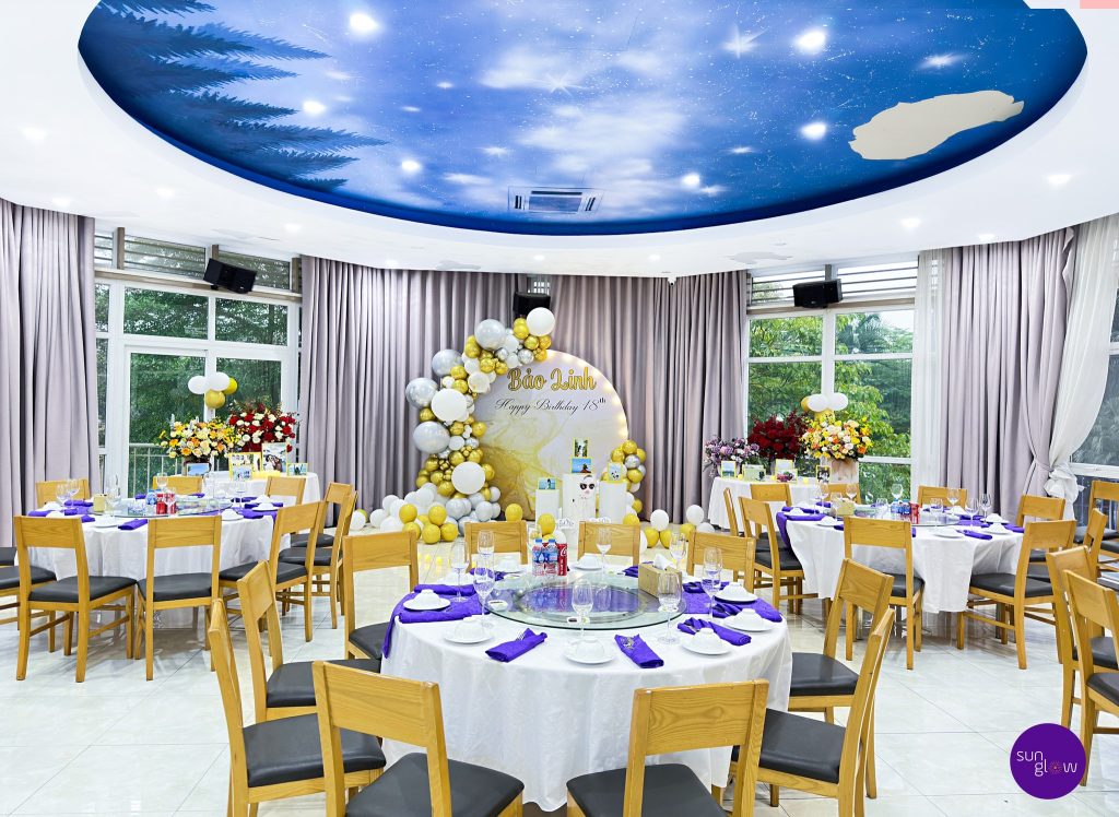 Set up tiệc theo nhu cầu khách hàng